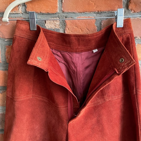 Vintage Suede Gauchos - Picture 6 of 11